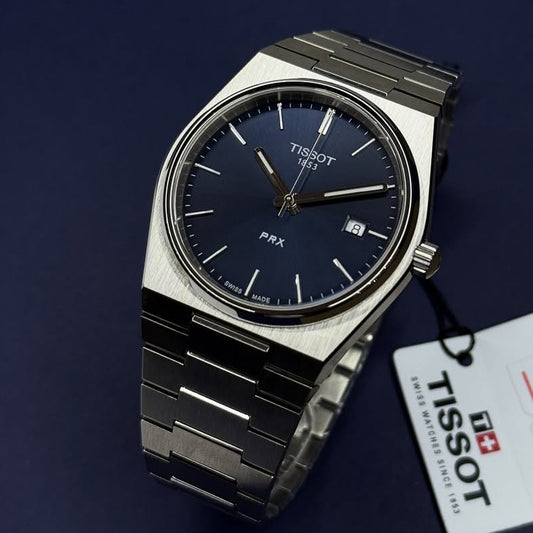 Tisso Navy-Blue (Plain Dial)