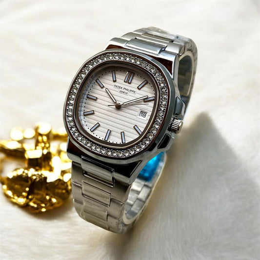 Patek Philippe  Stones Dial (White)