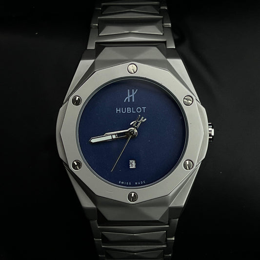 Hublot Diamond Cut (Blue)