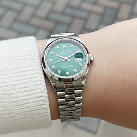 Rolex Classic (Silver-Green)