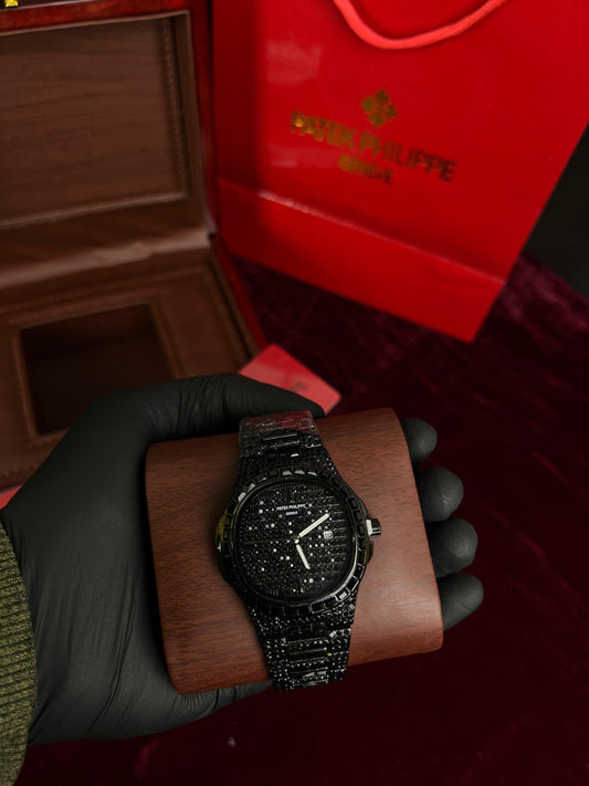 Patek Philippe Iced-Stones Black