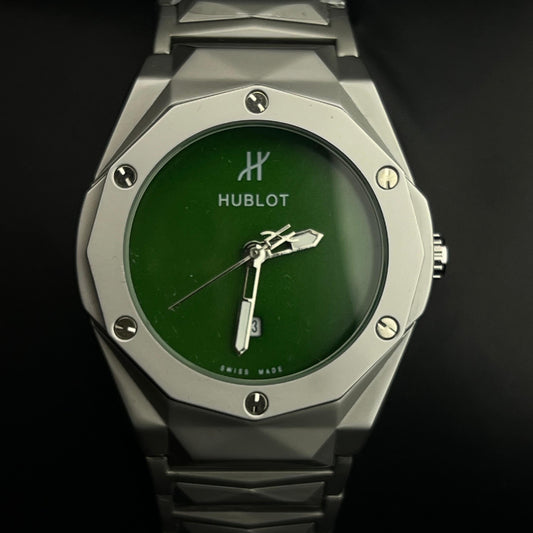 Hublot Diamond Cut (Green)