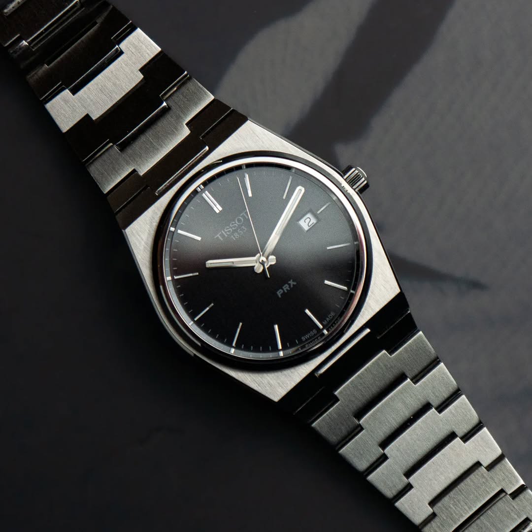 Tisso Black (Plain Dial)
