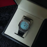 Patek Philippe Strap (Silver-Tiffany)