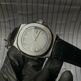 Patek Philipe Strap (Silver-White)