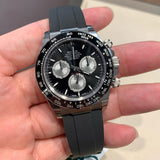 RLX Daytona Strap (Silver-Black)