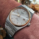 Tisso Prx Golden-White Dial