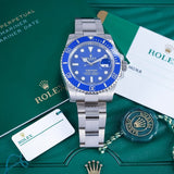 RLX Submariner [Silver-Blue (SMURF)]