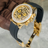 RLX Daytona Strap [Tiger Eye (White)]