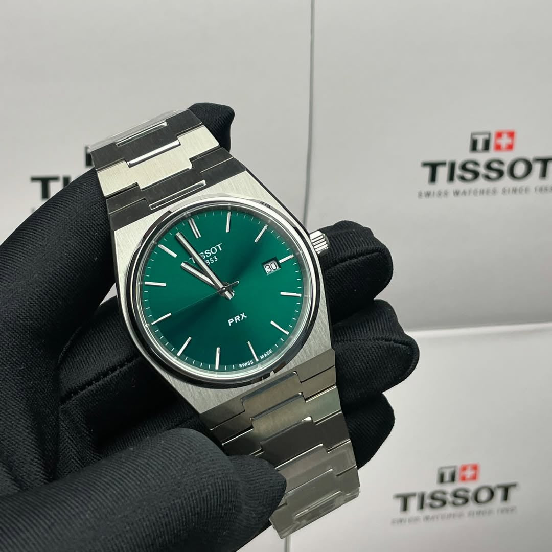 Tisso Green (Plain Dial)