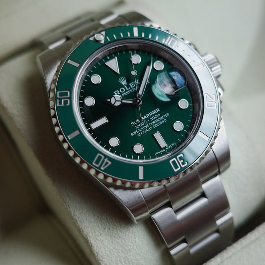 RLX Submariner [Silver-Green (Hulk)]