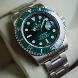 RLX Submariner [Silver-Green (Hulk)]