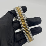 Rolex Classic (Two-Tone Plain Black)