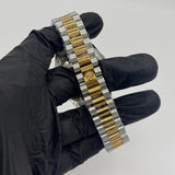 Rolex Classic (Two-Tone Plain Green)