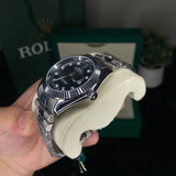 Rolex Crown (Silver-Black)