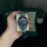 Rolex Crown (Silver-Black)