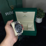 Rolex Crown (Silver-Black)
