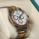 Rolex Daytona (Two-Tone White)