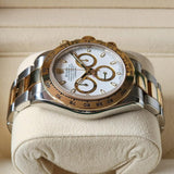 Rolex Daytona (Two-Tone White)