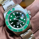 RLX Submariner [Silver-Green (Hulk)]