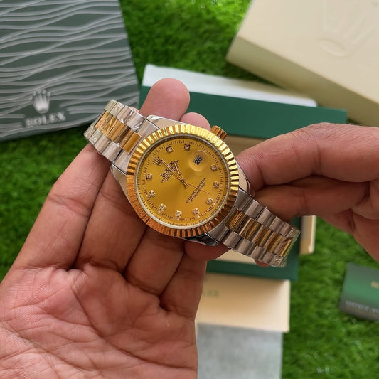 Rolex Crown (Two-Tone Golden)