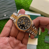 Rolex Crown (Two-Tone Black)