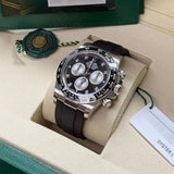 RLX Daytona Strap (Silver-Black)