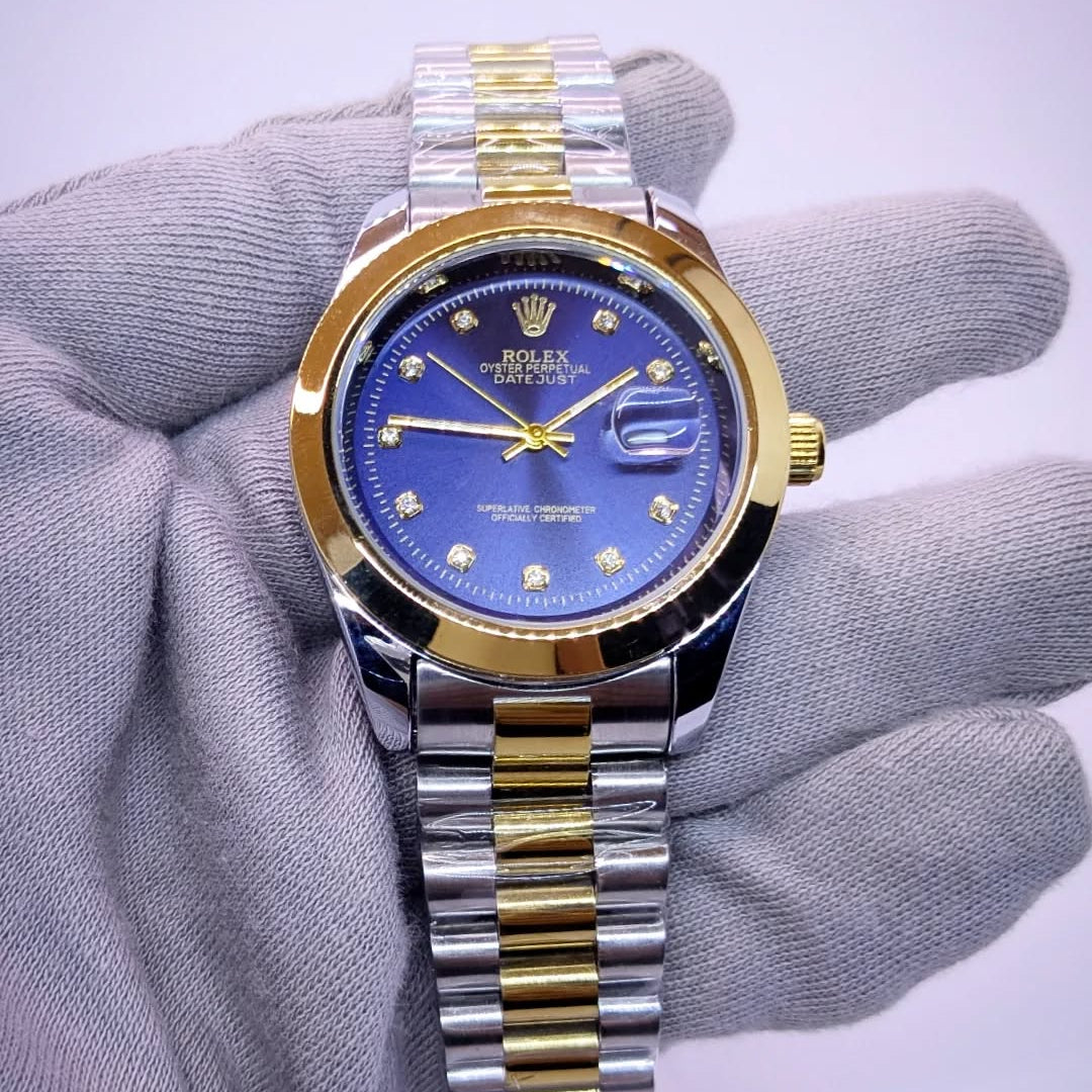 Rolex Classic (Two-tone Blue)