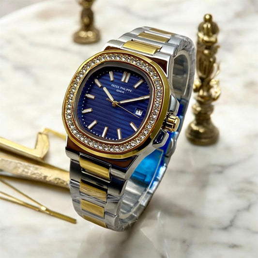 Patek Philippe  Stones Dial (Two-tone Blue)