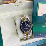 Rolex Classic (Two-Tone Plain Black)