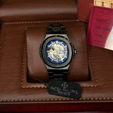 Bestwin Skeleton Automatic (Black-Blue)