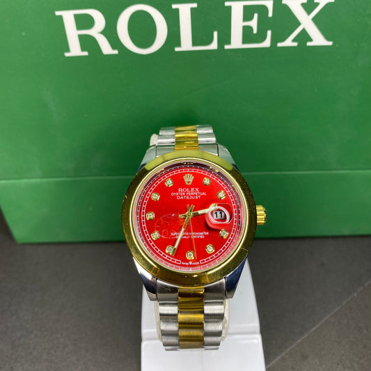 Rolex Classic (Two-Tone Red)