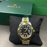 Rolex Crown (Two-Tone Black)