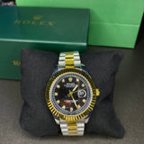 Rolex Crown (Two-Tone Black)