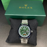 RLX Crown (Silver-Green)