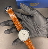 Tag Heur Strap (Brown-White)