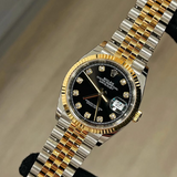 Rolex Crown (Two-Tone Jubilee Black)