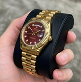 Rolex Crown (Golden-Red)