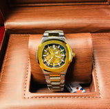 Bestwin Skeleton Automatic (Two-tone Blue)