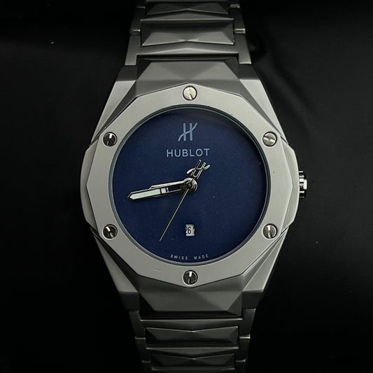 Hublot Diamond Cut (Blue)