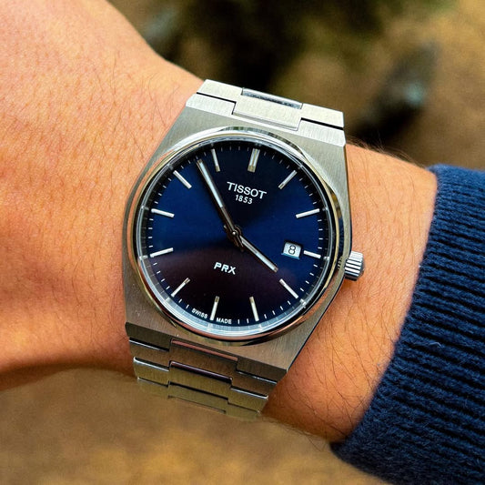 Tisso Navy-Blue (Plain Dial)