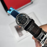 Patek Philipe Strap (Silver-Black)